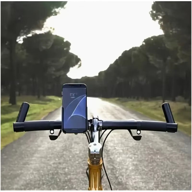 Aluminum Phone Holder for Bikes Scooters Adjustable Bicycle Motorcycle GPS Navigation Stand Bracket Bike Accessories