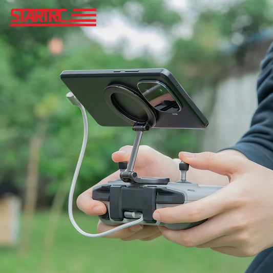 STARTRC Magnetic Phone Mount for  RC-N1/2/3 Remote Controller Stand Quick Adsorption 360° Rotate Foldable Bracket Accessories