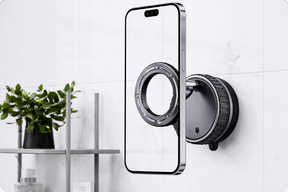 Magnetische Handyhalterung mit Vakuum-Saugnapf – 360°