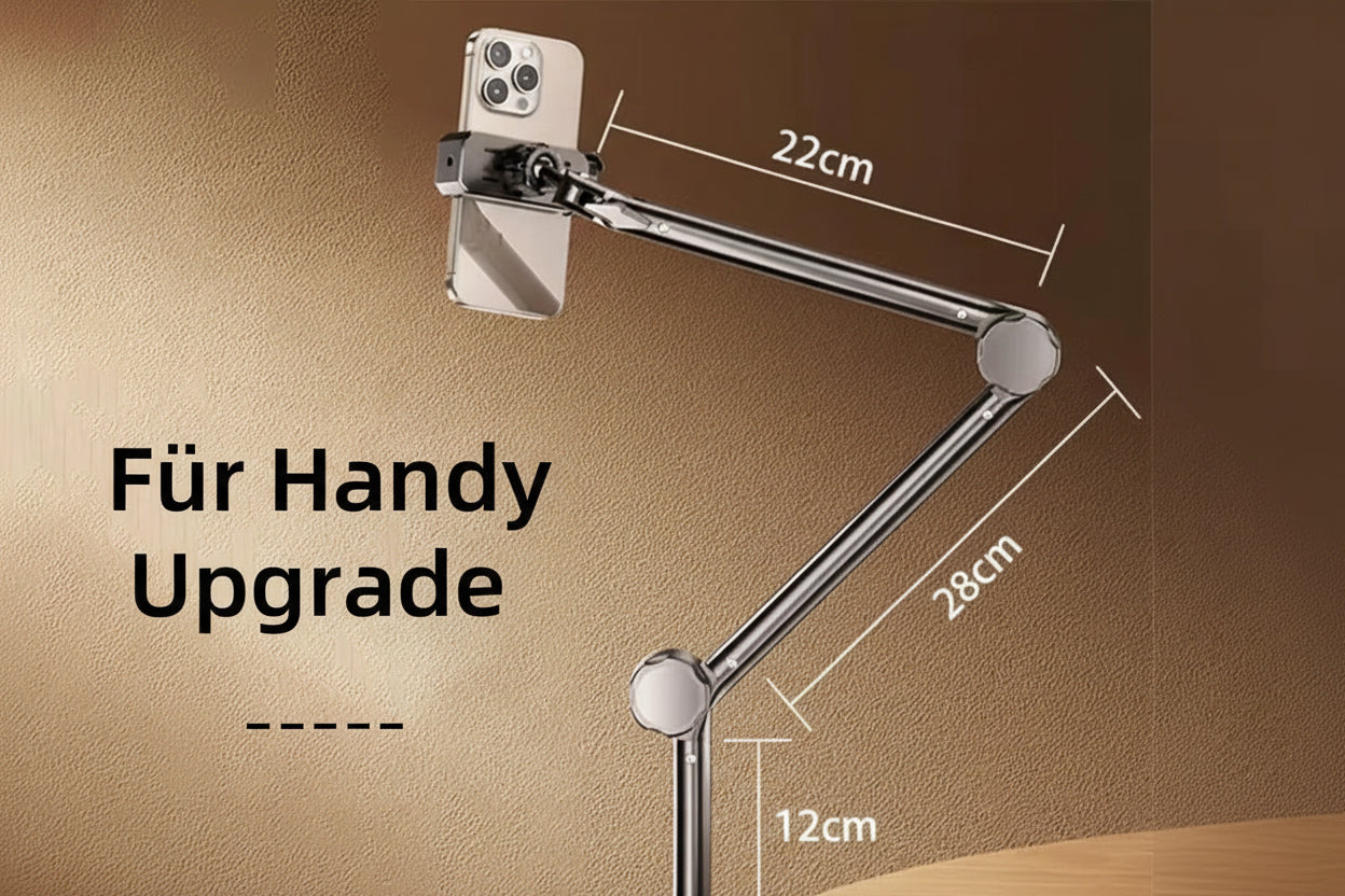 Lazy Phone Holder 360° Rotating Tablet Stand Holder Adjustable for Ipad Cellphone 4-13 Inch Bed Floatable Arm Clip Stand