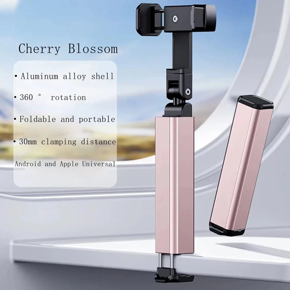 Foldable Bed/Desk Arm Mount Tablet Holder 360° Rotation Adjustable Aluminum Alloy Tablet Stand Holder for Iphone Samsung Xiaomi