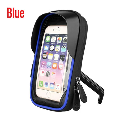 Bicycle Motorcycle GPS Navigation Holder Waterproof Multi-Function Mobile Phone Bracket Card Pack Bike Motorcycle Accessories