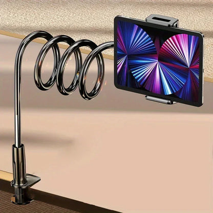 Multi-Functional Desktop Cantilever Tablet Holder with Anti-Slip Pad for Stability