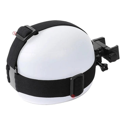 Head-Mounted Headband Bracket Adjustable Live Broadcast Mobile Phone Holder First-Person Perspective Fixed Bracket Gift