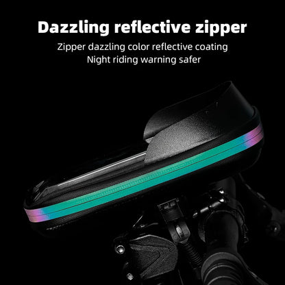 Bike Phone Support Waterproof Case Bag for Bicycle Handlebar  Adjustable Motorcycle Scooter Mobile Phone Mount Cover