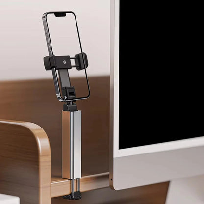 Foldable Bed/Desk Arm Mount Tablet Holder 360° Rotation Adjustable Aluminum Alloy Tablet Stand Holder for Iphone Samsung Xiaomi