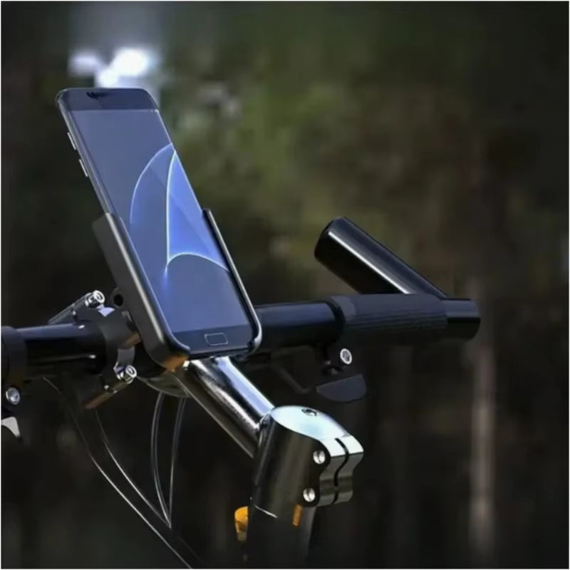 Aluminum Phone Holder for Bikes Scooters Adjustable Bicycle Motorcycle GPS Navigation Stand Bracket Bike Accessories