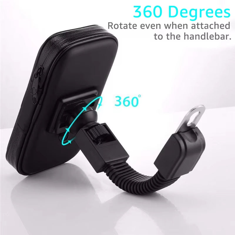 Waterproof Motorcycle Phone Holder Support Telephone Mobile Stand for Moto Support for Iphone 11 Universal Bike Mobile Phone Sup