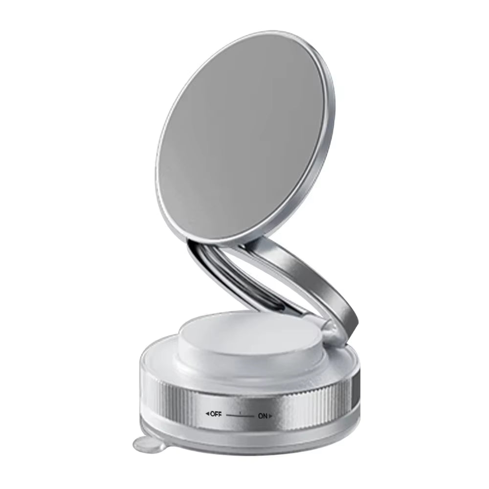 Folding Strong Magnet Magnetic Phone Holder 360° Rotation Desk Car Vacuum Suction Windshield Dashboard Mobile Holder Adsorption