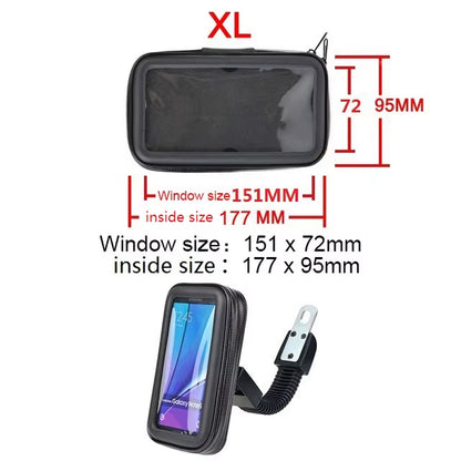 Waterproof Motorcycle Phone Holder Support Telephone Mobile Stand for Moto Support for Iphone 11 Universal Bike Mobile Phone Sup