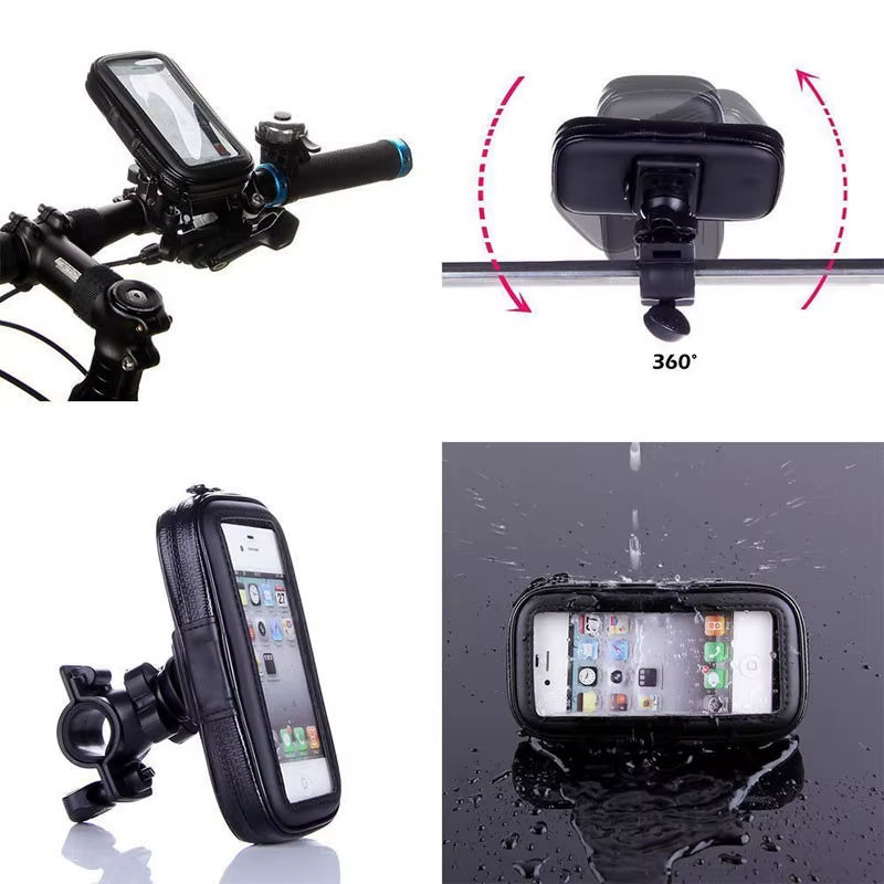 Waterproof Motorcycle Phone Holder Support Telephone Mobile Stand for Moto Support for Iphone 11 Universal Bike Mobile Phone Sup