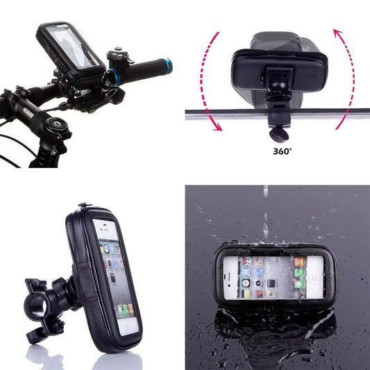 Waterproof Motorcycle Phone Holder Support Telephone Mobile Stand for Moto Support for Iphone 11 Universal Bike Mobile Phone Sup